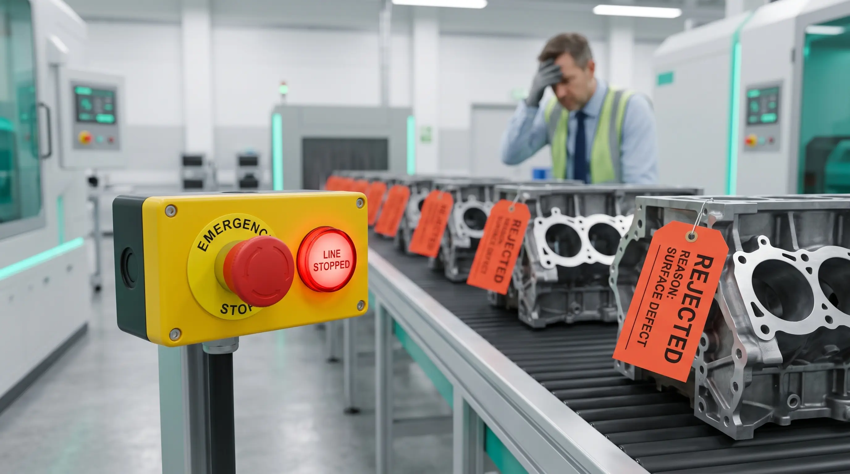 Undetected Defects Surface at Line Shutdown